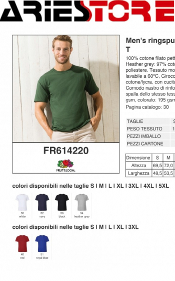 T-Shirt Cotton Fruit FR614220 C